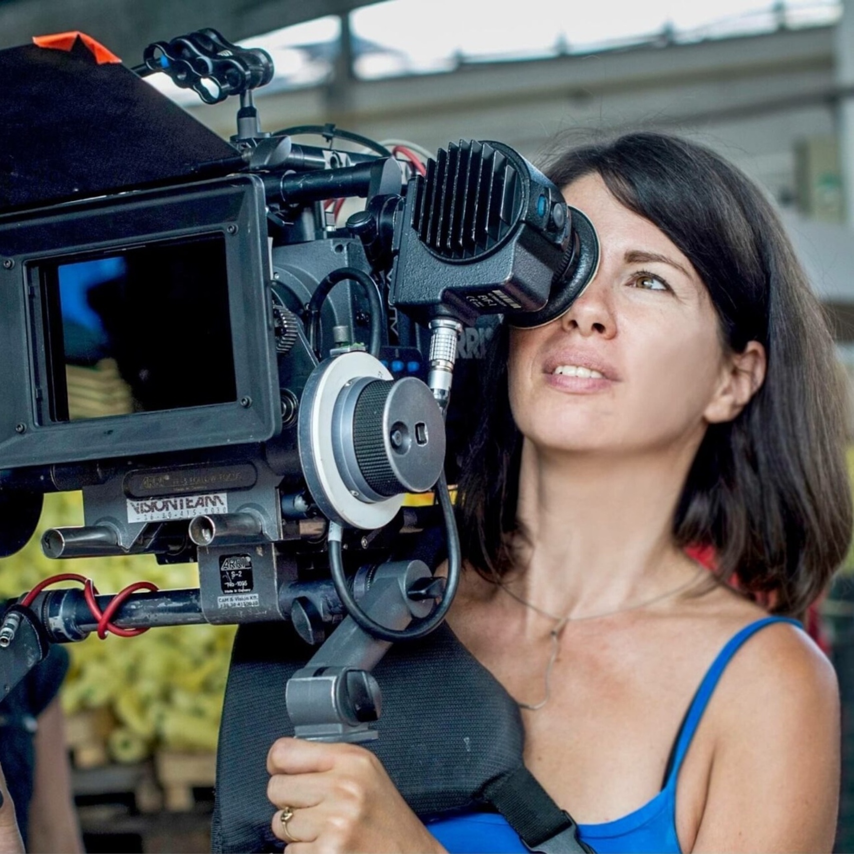 Cinematographer Director of Photography Eszter Csepeli of CAA with The Golden Trail